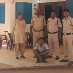 हत्या के आरोपी को किया गया गिरफ्तार : चरित्र शंका को लेकर लड़ाई-झगड़ा होने पर आरोपी पति द्वारा आवेश में आकर पत्नी की कर दी गई हत्या