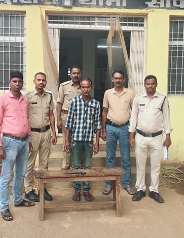 प्राणघातक हमला कर फरार हुआ आरोपी 24 घण्टे में पुलिस की गिरफ्त में, भेजा गया न्यायिक रिमाण्ड पर !