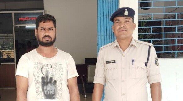 पुलिस द्वारा शादी करने का झांसा देकर महिला के सांथ दुष्कर्म करने वाले आरोपी को किया गया गिरफ्तार