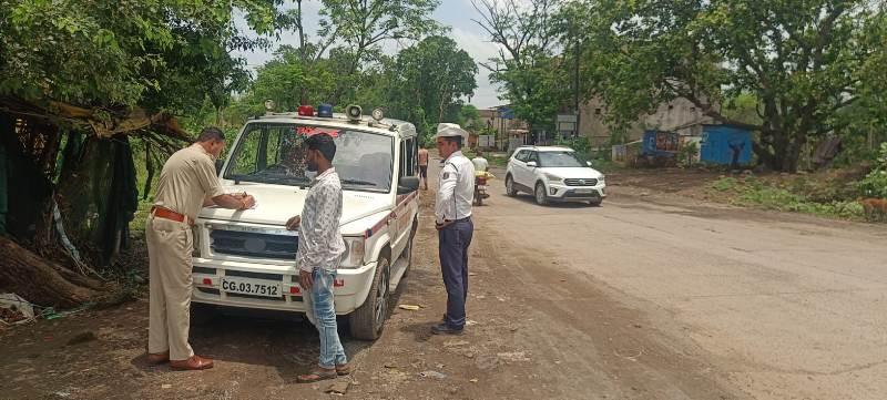 शराब पी कर वाहन चलाने वाले एवं यातायात नियमों का उल्लंघन करने वालों के विरुद्ध मोटर वाहन अधिनियम की विभिन्न धाराओं के अंतर्गत की जा रही है लगातार कार्यवाही, 59 वाहन चालकों के विरूद्ध कार्यवाही कर ₹ 24900 का लिया गया समन शुल्क.