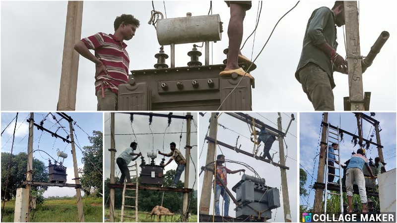 मुख्यमंत्री के निर्देश पर जशपुर में बिजली आपूर्ति हुई निर्बाध : विद्युत विभाग ने बिजली व्यवस्था में सुधार लाने 9 महीने में 578 ट्रांसफार्मर बदले, 124 नए लगाए