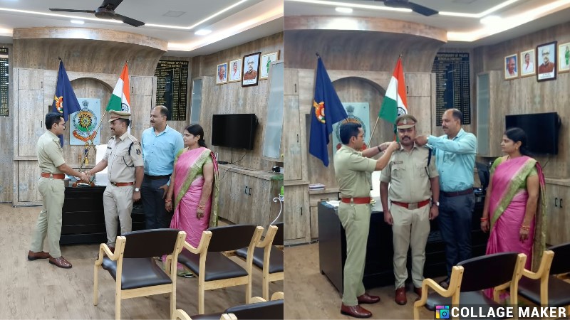 पुलिस अधीक्षक कार्यालय अंबिकापुर में स्टार सेरेमनी का आयोजन : जिले में पदस्थ सहायक उपनिरीक्षक दिलिप दुबे को स्टार लगाकर उपनिरीक्षक के पद पर किया गया पदोन्नत.