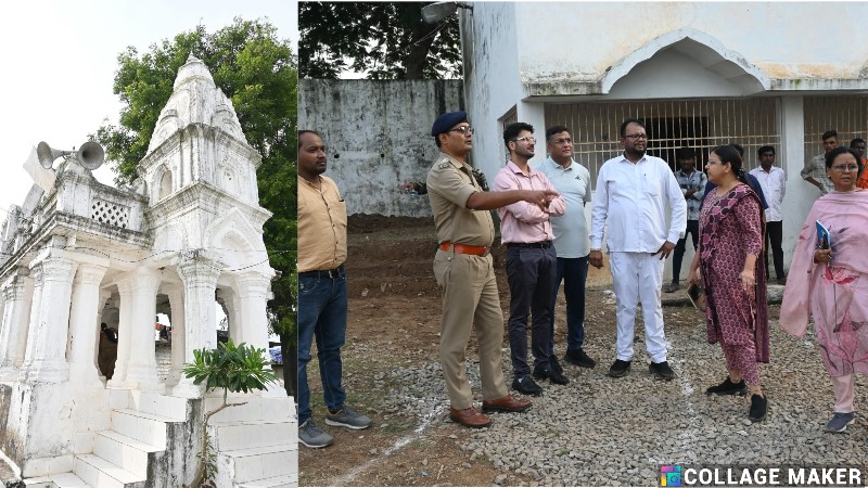 तेलासीपुरी धाम का है ऐतिहासिक महत्व, बाबा गुरू घासीदास की है कर्मभूमि : तेलासीपुरी धाम का दौरा कर गुरुदर्शन मेले की तैयारी का कलेक्टर-एसपी ने लिया जायजा