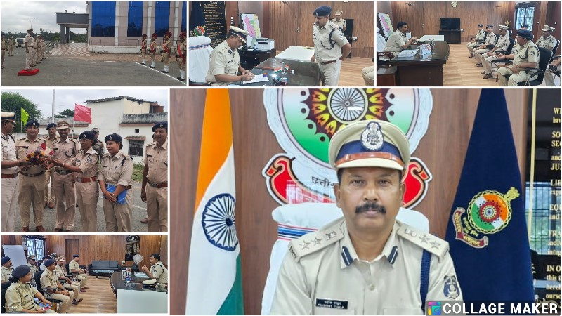 सूरजपुर पुलिस को मिला नया नेतृत्व, प्रशांत कुमार ठाकुर बने जिले के नए पुलिस अधीक्षक, संभाला पदभार.