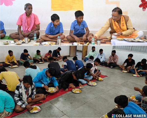 मुख्यमंत्री विष्णु देव साय की प्रेरणादायक पहल ‘न्योता भोजन’ जशपुर में बनी मिसाल, 2781 आयोजनों के साथ हज़ारों स्कूली बच्चों को मिला पोषण