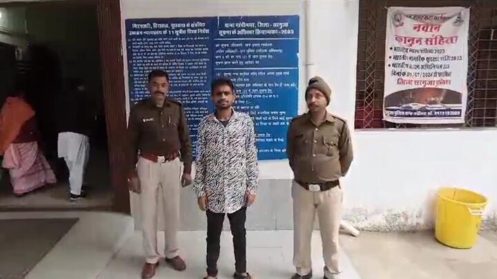 प्रतिबंधित नशीले इंजेक्शन की तस्करी के मामले में सरगुजा पुलिस की लगातार कार्यवाही : आरोपी के कब्जे से 40 नग प्रतिबंधित नशीले इंजेक्शन किये गये जप्त… एनडीपीएस एक्ट के अंतर्गत की गई कार्यवाही.