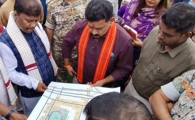 उप मुख्यमंत्री विजय शर्मा ने लिया बस्तर ओलंपिक 2024 संभाग स्तरीय प्रतियोगिता के आयोजन की समीक्षा बैठक, आयोजन स्थल का किया निरीक्षण