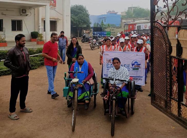 सरकार गठन क़े एक वर्ष पूर्ण होने पर विभागों द्वारा विविध कार्यक्रमों का आयोजन, नगरीय निकायों में निकाली गई स्वच्छता रैली