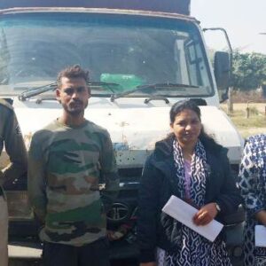 थाना बिर्रा पुलिस की त्वरित कार्यवाही : अवैध रूप से धान परिवहन करने वाले वाहन चालक को पकड़ने में मिली सफलता.