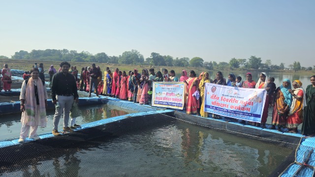 जशपुर के मछुआरों की तरक्की की उड़ान: तीन दिवसीय प्रशिक्षण कार्यक्रम सम्पन्न!