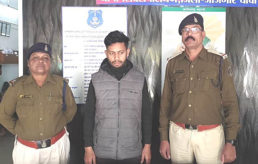 महिला से रास्ता रोककर छेड़छाड़ करने वाले आरोपी गोस्वामी साहू को पुलिस ने किया गिरफ्तार, न्यायिक रिमांड पर भेजा