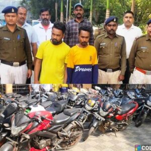 CRIME NEWS : एण्टी क्राईम एण्ड साईबर यूनिट तथा थाना आजाद चौक पुलिस टीम की संयुक्त कार्यवाही…दो दर्जन से अधिक दोपहिया वाहन चोरी करने वाले गिरोह के आधा दर्जन आरोपी गिरफ्तार… लावारिस हालत में बरामद 45 नग दोपहिया वाहन भी किये गये जप्त.