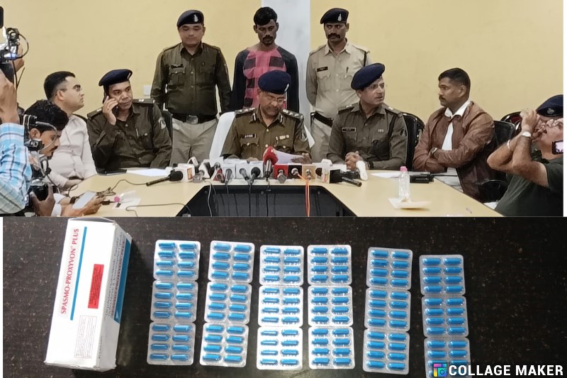 एण्टी नारकोटिक्स टास्क फोर्स एवं थाना न्यू राजेन्द्र नगर पुलिस की संयुक्त कार्यवाही : फॉरवर्ड लिंकेजेस पर कार्यवाही करते हुए प्रतिबंधित नशीली टेबलेट क्रय करने वाला आरोपी धनेश साहू उर्फ संजय गिरफ्तार.