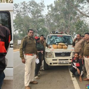 चक्रधरनगर पुलिस की बड़ी कामयाबी : 7.22 किलो अवैध गांजा जब्त…एक आरोपी गिरफ्तार…एक फरार आरोपी की तलाश जारी.
