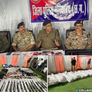 नक्सल विरोधी अभियान: सुरक्षा बलों की बड़ी कामयाबी, गरियाबंद में 14 नक्सली ढेर, इंसास, एसएलआर समेत भारी मात्रा में हथियार बरामद; 36 घंटे से मुठभेड़ जारी