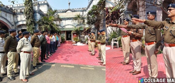 राष्ट्रीय मतदाता जागरूकता दिवस : रायगढ़ पुलिस कार्यालय में पुलिसकर्मियों ने ली मताधिकार की शपथ !