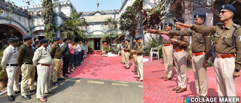 राष्ट्रीय मतदाता जागरूकता दिवस : रायगढ़ पुलिस कार्यालय में पुलिसकर्मियों ने ली मताधिकार की शपथ !