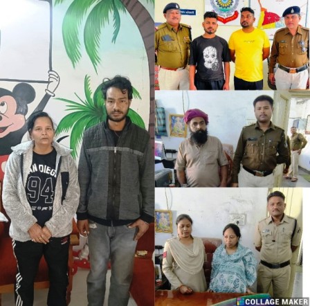 पुलिस की विशेष टीम ने तीन दिन में मारे तीन छापे… कुल छः लोगों की हुई गिरफ्तारी…जिनमें से 5 पंजाब राज्य से… और 201.31 ग्राम हेरोइन (चिट्टा) की गई जब्त…पढ़ें पूरी खबर !