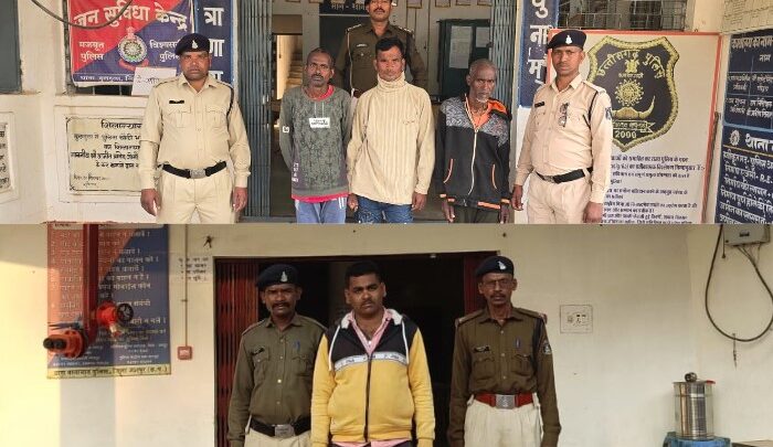 ऑपरेशन शंखनाद जारी: जशपुर पुलिस ने गौ तस्करी के दो मामलों में 04 आरोपियों को गिरफ्तार किया, 07 गौवंशों को मुक्त कराया, एक पिक-अप वाहन जप्त