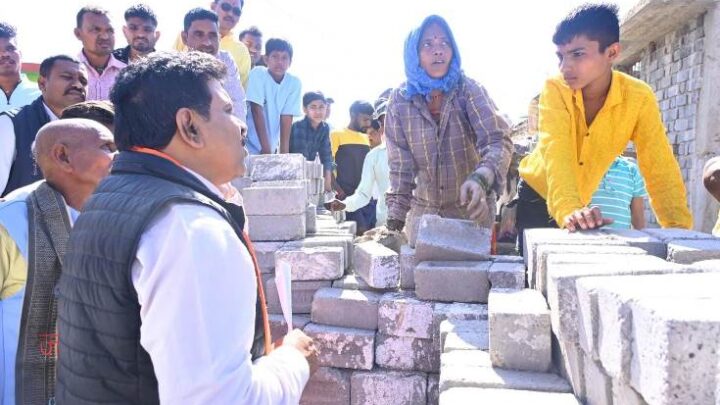 उपमुख्यमंत्री विजय शर्मा ने पीएम आवास के हितग्राहियों से की मुलाकात, निर्माण कार्य की गुणवत्ता पर दिया जोर