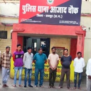 आजाद चौक थाने में बदमाशों की लगाई गई क्लास…पुलिस ने खोले अपराधियों के रिकॉर्ड…पुलिस ने बदमाशों को दी चेतावनी…क्षेत्र में संदिग्ध गतिविधियों पर रखी जाएगी नजर.