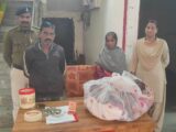 सुने मकान में चोरी करने वाले आरोपियों को पकड़ने में पुलिस को मिली सफलता