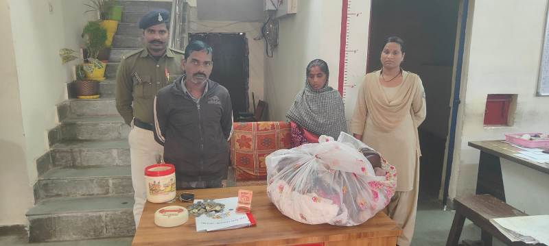 सुने मकान में चोरी करने वाले आरोपियों को पकड़ने में पुलिस को मिली सफलता