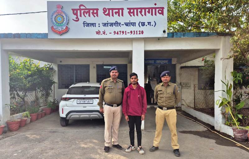 थाना सारागांव पुलिस की त्वरित कार्यवाही : नाबालिग बालिका को बहला, फुसलाकर भगा ले जाकर शादी का झांसा देकर दैहिक शोषण करने वाले आरोपी को किया गिरफ्तार… भेजा गया न्यायिक रिमांड पर.