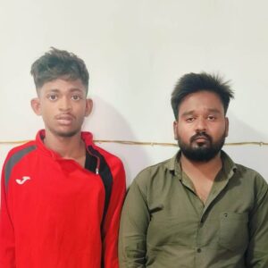 सूने मकान से चोरी करने वाले दो आरोपी गिरफ्तार, सोने-चांदी के जेवर और नकदी बरामद