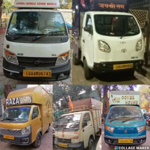 मालवाहक वाहन में दुकान संचालित करने वाले वाहन मालिकों के विरूद्ध यातायात पुलिस की कार्यवाही : यातायात बाधित करने वाले छः वाहनों पर जप्ती की कार्यवाही कर प्रकरण निराकरण हेतु भेजा गया कोर्ट.