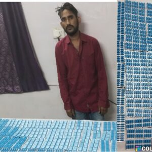 रायपुर पुलिस की जबरदस्त कार्यवाही ! खमतराई ओवर ब्रिज के नीचे नशीली टेबलेट बेचने जा रहे तस्कर को दबोचा, 1610 प्रतिबंधित टेबलेट बरामद