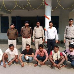 पुसौर पुलिस का फरार वारंटियों पर कसा शिकंजा : 6 फरार वारंटी गिरफ्तार कर भेजे गए जेल.