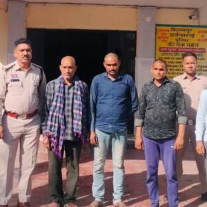 जंगल राज! जादू-टोना के शक में युवक से बर्बर मारपीट, चार आरोपी गिरफ्तार!