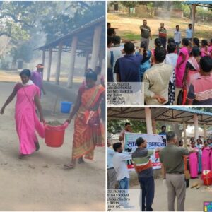 दुलदुला ब्लॉक के लोरो पंचायत में सामूहिक श्रमदान, सिंगल यूज प्लास्टिक और बाजार कचरा किया साफ, ग्रामीणों ने ली स्वच्छता की शपथ