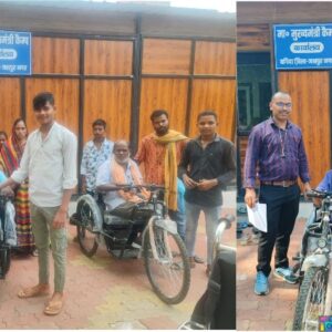 जशपुर के दिव्यांगजनों को मिला मुख्यमंत्री कैंप कार्यालय से ई-रिक्शा, अब आत्मनिर्भर बन रहे विलियम, राजकुमार और नरेंद्र