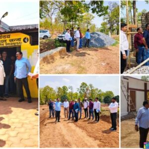 जशपुर में मनरेगा और पीएम आवास की ग्राउंड रिपोर्टिंग : अपर आयुक्त ने दिए मिशन मोड में प्रगति के आदेश
