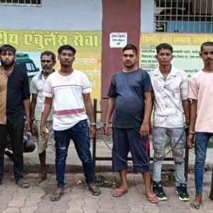 पुलिस की तत्परता : मारपीट कर की गई 20,000 लूट की वारदात को 24 घंटे में सुलझाया मामला, सात आरोपी गिरफ्तार, भेजा गया न्यायिक अभिरक्षा में.