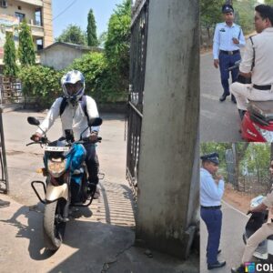 पुलिस भी नियम तोड़े तो कार्रवाई तय : हेलमेट नहीं पहनने पर दस रायगढ़ पुलिसकर्मियों पर कटा चालान.
