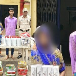 चोरी के खेल का पर्दाफाश :  गोदाम से उड़ाए मोटरसाइकिल पार्ट्स, आरोपी युवक और महिला गिरफ्तार, पुलिस ने झाड़ियों से बरामद किए 49 हजार के सामान