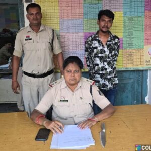 चाकू लहराकर आने जाने वाले लोगो को भयभीत करने वाले आरोपी को सिटी कोतवाली पुलिस ने गिरफ्तार कर भेजा जेल !