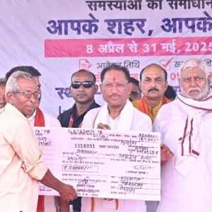 समाधान शिविर सरकार की जवाबदेही और जनसेवा का प्रतीक – मुख्यमंत्री विष्णु देव साय