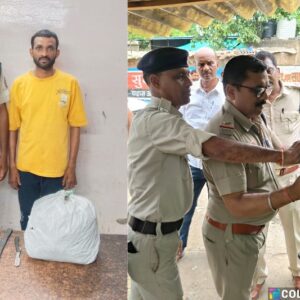 नशे के विरुद्ध रायपुर पुलिस की बड़ी कार्रवाई : ठेले से तस्करी, पान ठेला संचालक गिरफ्तार, रायपुर में 2 किलो गांजा और हथियार के साथ पान ठेला संचालक गिरफ्तार, चौंकाने वाला खुलासा, ठेला सील, गांजा और चाकू बरामद.