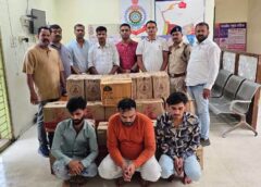एंटी क्राइम यूनिट की दबिश : मध्यप्रदेश से रायपुर लाई जा रही 17 लाख की अवैध शराब जब्त, 2 लग्जरी गाड़ियां और मोबाइल फोन भी बरामद, MP से रायपुर ला रहे थे शराब की 240 बोतलें, कई फरार, तीन गिरफ्तार.