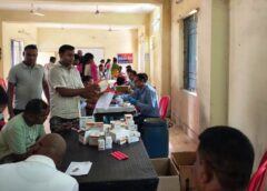 रायगढ़ पुलिस लाइन में स्वास्थ्य का महाकुंभ : छत्तीसगढ़ पुलिस की नई पहल, 143 पुलिसकर्मी और उनके परिवारों का फ्री मेडिकल चेक-अप, BP-शुगर-नेत्र परीक्षण से लेकर मुफ्त दवाइयों तक की सेवा,एसपी खुद पहुंचे मौके पर.