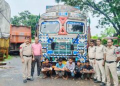 24 घंटे में ट्रक चोरी का पर्दाफाश : सीधी (मप्र) के गिरोह का रायगढ़ में तांडव, कोतरारोड़ पुलिस की मुस्तैदी से बच न सके आरोपी, रायगढ़ पुलिस ने भेजा पांच आरोपियों को भेजा सलाखों के पीछे.