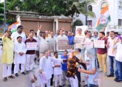 “गरीब कर्मचारी से मारपीट और मां को गाली” – कांग्रेस का प्रदेशव्यापी आक्रोश, मंत्री कश्यप के खिलाफ हर जिले में जला पुतला