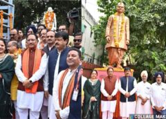 गांधी और शास्त्री की प्रतिमा पर मुख्यमंत्री विष्णुदेव साय ने किया माल्यार्पण, बोले – आज भी प्रासंगिक हैं उनके सत्य और सादगी के सिद्धांत