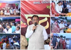 छठी मैया के चरणों में मुख्यमंत्री विष्णुदेव साय का नमन — दुलदुला घाट में डूबते सूर्य को अर्घ्य अर्पित कर प्रदेश की सुख-समृद्धि और खुशहाली की कामना, कहा- अगले पर्व तक दमकेगा दुलदुला छठ घाट