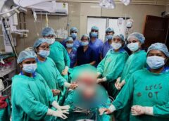 अम्बेडकर अस्पताल में दुर्लभ एवं अपने आप में अनोखी सेकेंडरी एब्डोमिनल प्रेग्नेंसी का सफल ऑपरेशन