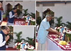 रायपुर राजभवन में श्रद्धांजलि समारोह: उपराष्ट्रपति राधाकृष्णन, राज्यपाल डेका और मुख्यमंत्री साय ने भूपेन हजारिका को दी भावभीनी श्रद्धांजलि